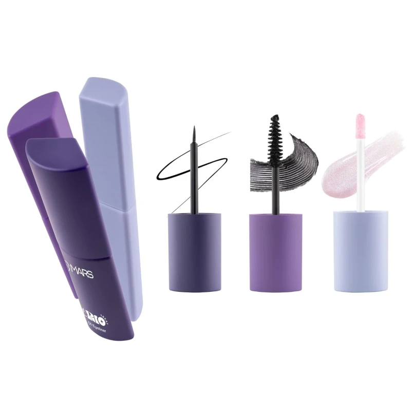MARS TRIO Treat 3-IN-1 Eye Makeup Kit with Eyeliner, Mascara & Eyeshadow (24.50gm) - Thumbnail 3